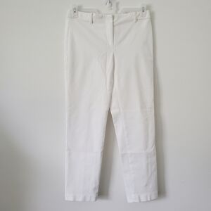 J. McLaughlin Straight leg Cropped Pants white Size 8 Dress Pants